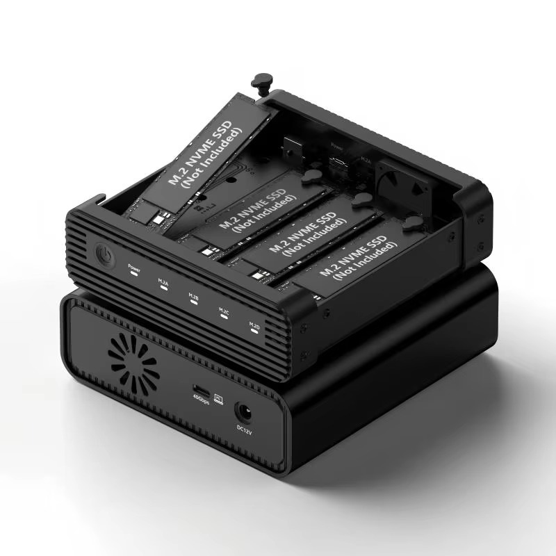 Case Fans - Casing Eksternal SSD NVME Aluminium M2