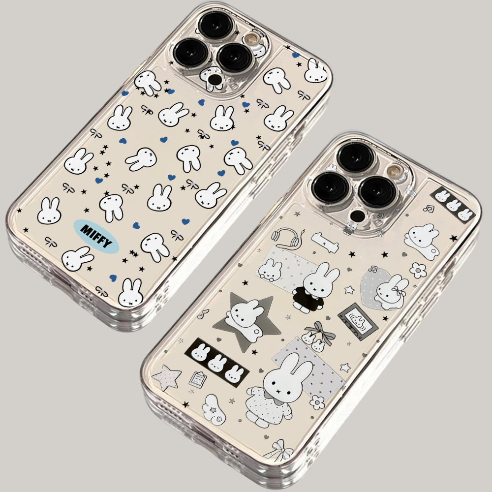 Computer Case - Casing Ponsel Kelinci Putih M-Miffany untuk