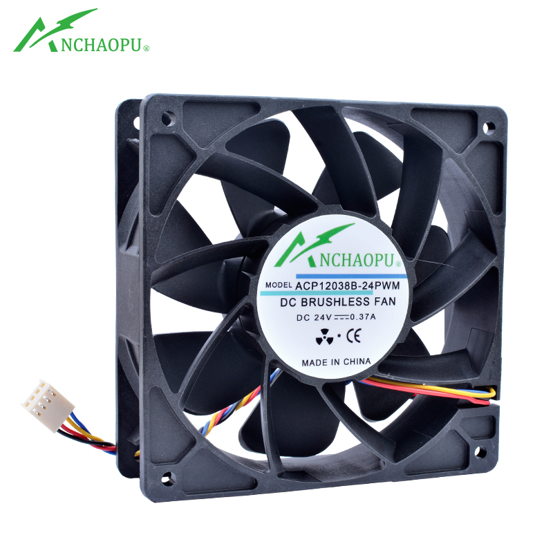 Case Fan Controller - ACP12038B-24PWM Kipas 120mm 12cm 120x120x38mm DC24V