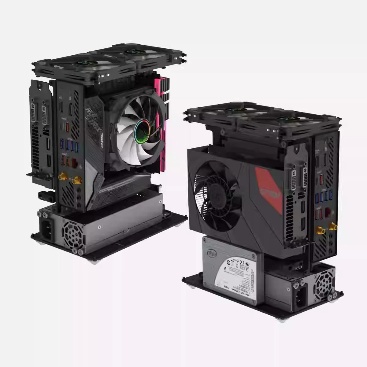 Casing Komputer Mini-ITX Ukura - Sff Mini Itx Cnc Aluminum Chassis ulasan dan harga