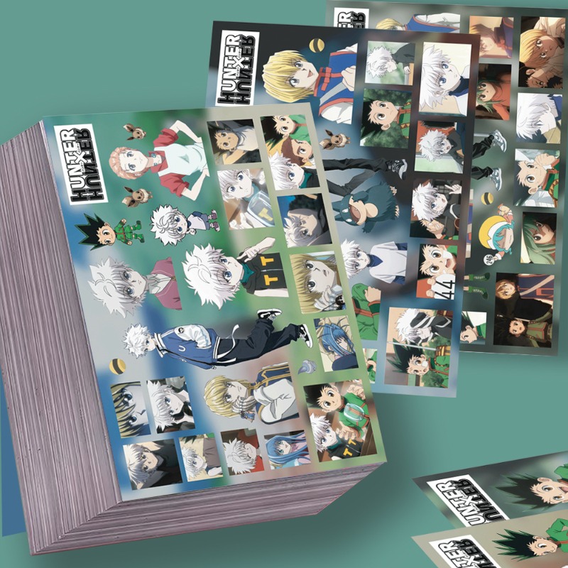 8 buah Stiker Seri Anime Hunte - Case Fans ulasan dan harga