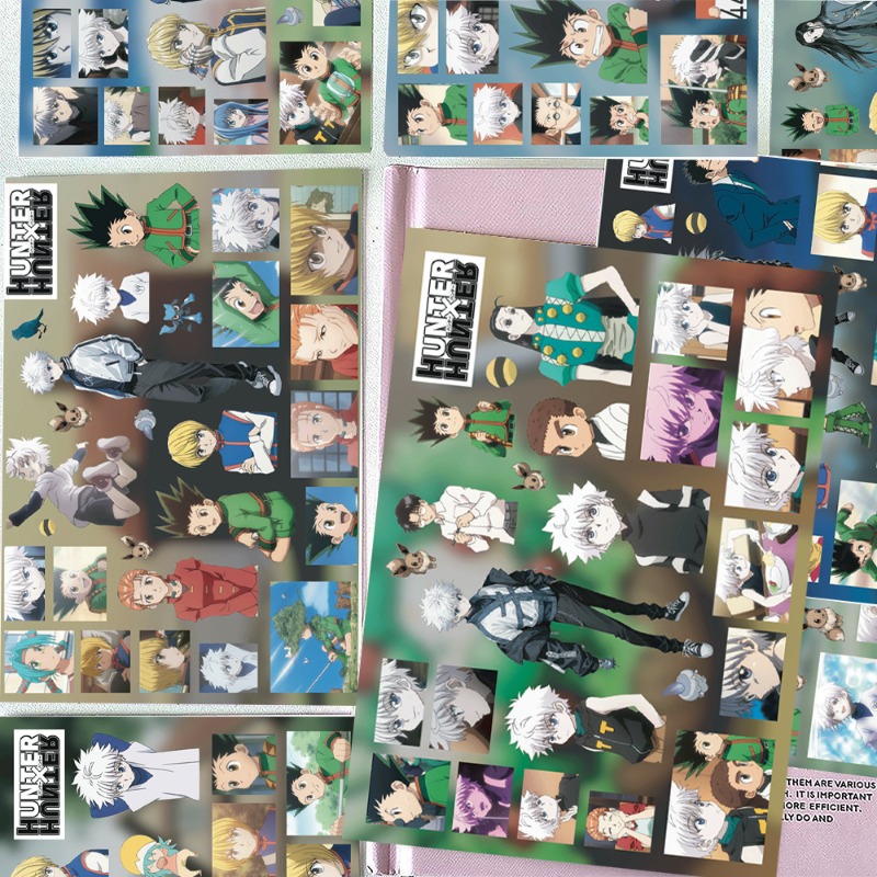 8 buah Stiker Seri Anime Hunte - Case Fans ulasan dan harga