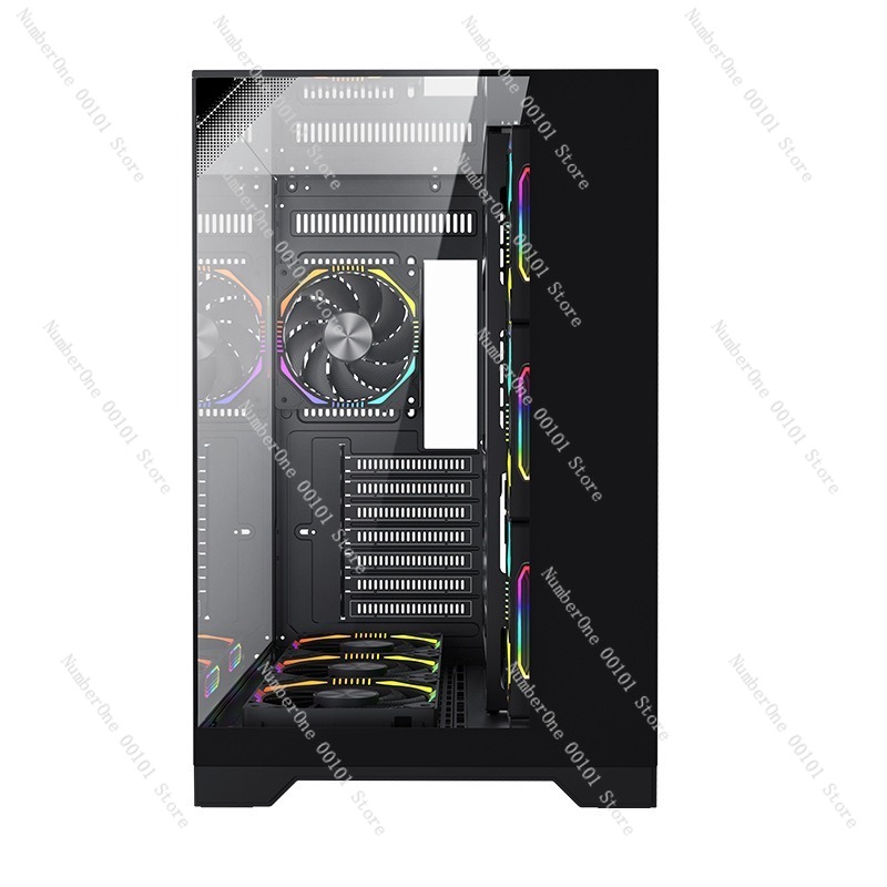 Casing PC Gaming ATX Kaca Temp - Atx Case ulasan dan harga