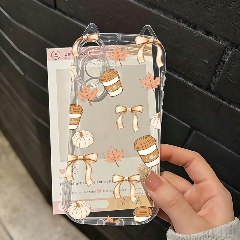 Casing Ponsel Motif Daun Gugur - Computer Case ulasan dan harga