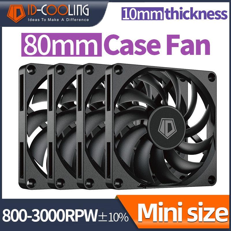 Casing kipas PC ITX Mini 80mm  - Case Fan Controller ulasan dan harga