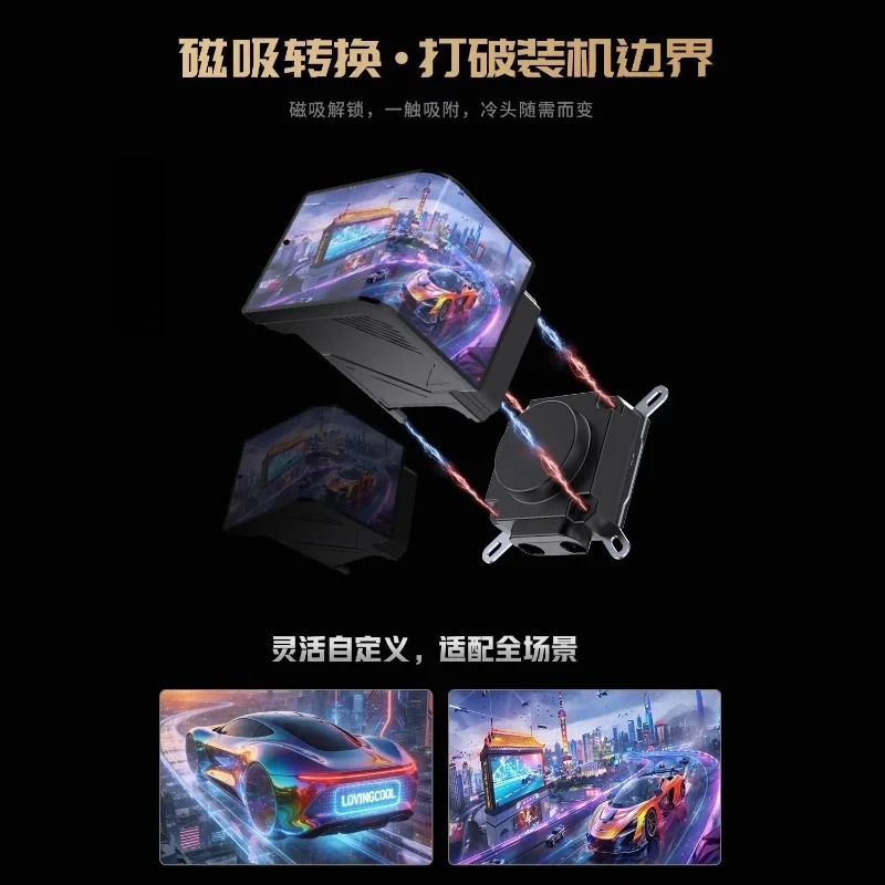 Pendingin CPU Cair 360mm denga - Case Fans ulasan dan harga