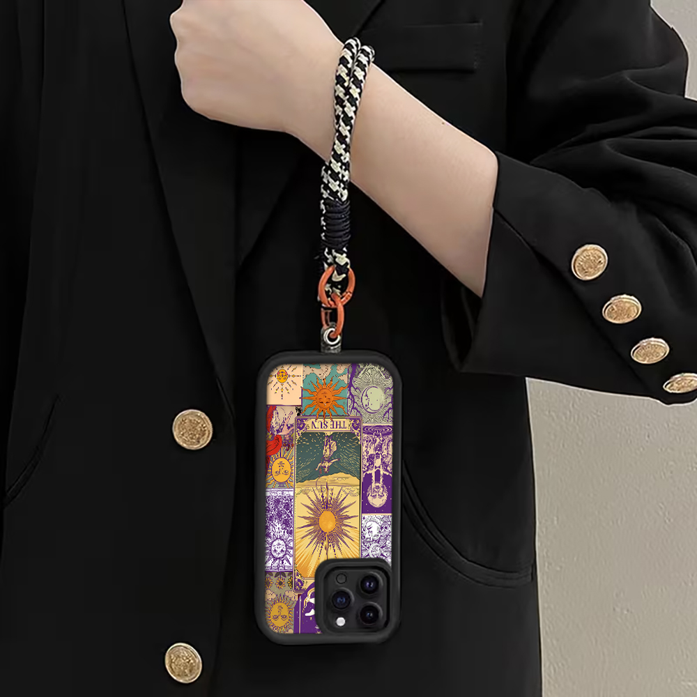 Casing Ponsel Tali Vintage Sun - Matte Pc Case ulasan dan harga
